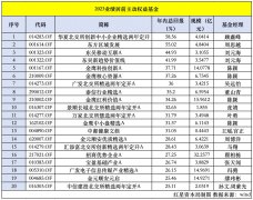 2023年公募基金年度排名揭晓 华夏拿下主动权益冠军 广发斩获QDII榜首