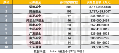 基金业盘点|公募定增榜单出炉 年度榜首花落诺德 新诺威浮盈超3倍