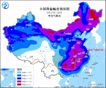 返程注意！复杂天气再次上线！寒潮、暴雪、冻雨、雷电将影响这些区域→