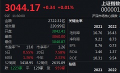 华为合作伙伴大会今召开 沪深两市午盘窄幅整理